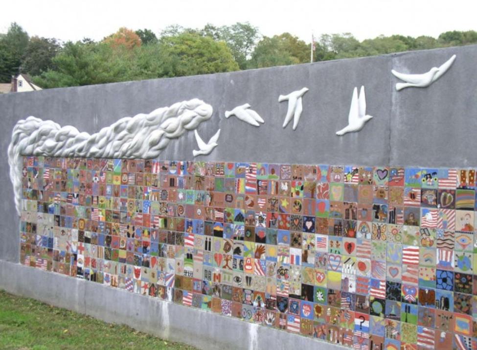 september 11 memorial mural