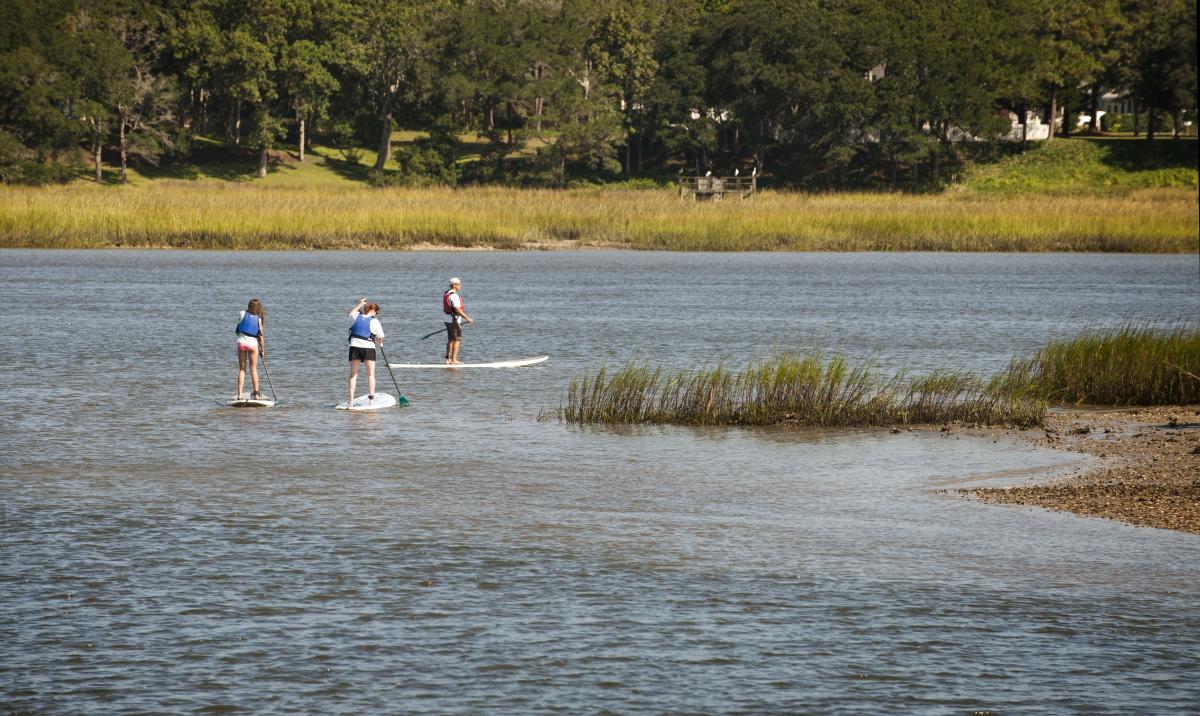 Standup Paddleboarding in the Intracoastal Waterway