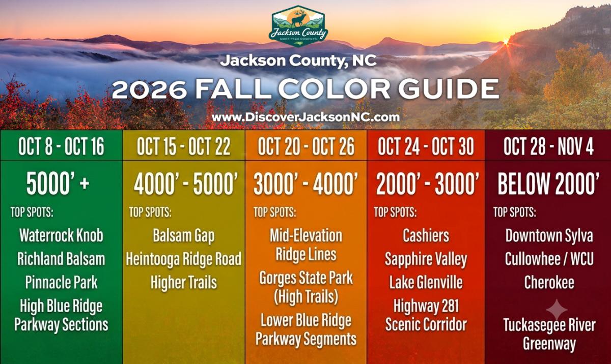 2026 Fall Color Guide