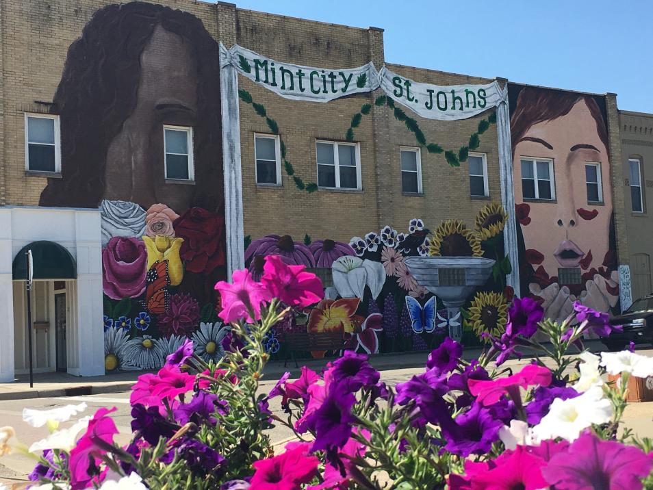 Mural Downtown St. Johns