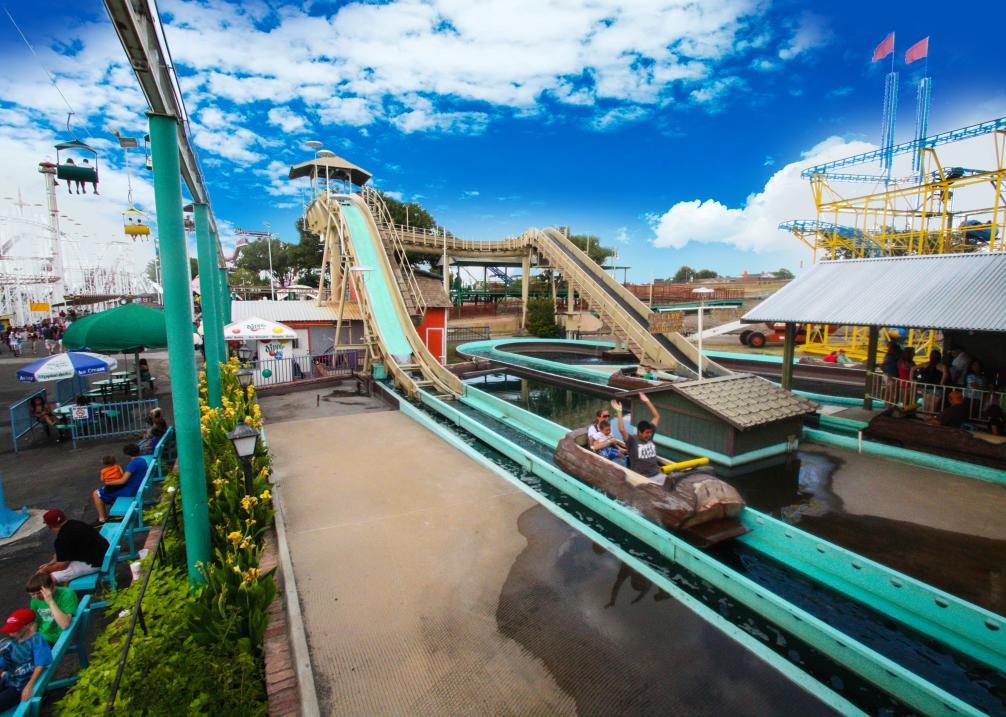 Wonderland Amusement Park Water Slide