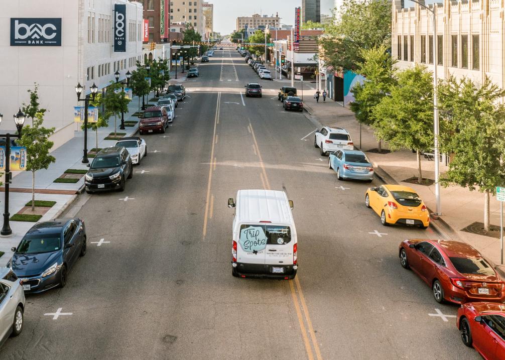 Tour Van at Ama Downtown