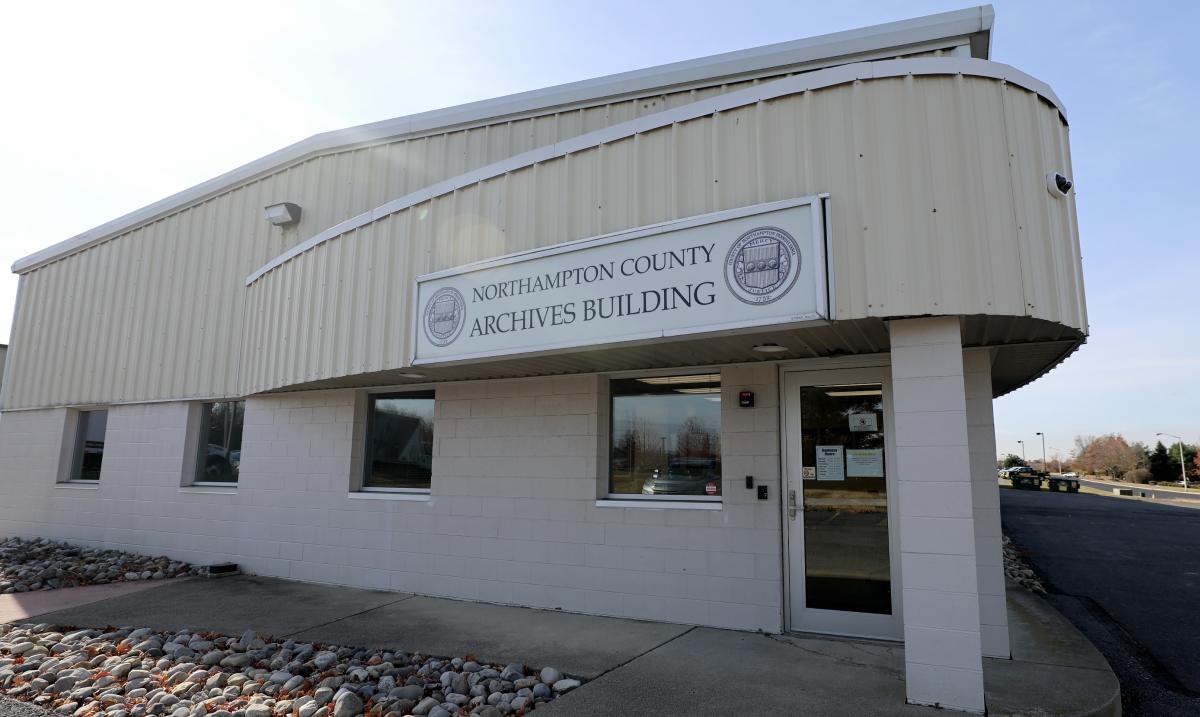 Northampton County Archives Building in Easton