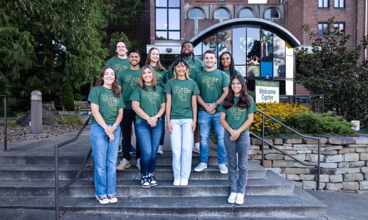 Saint Vincent community members featured in “The College Tour”