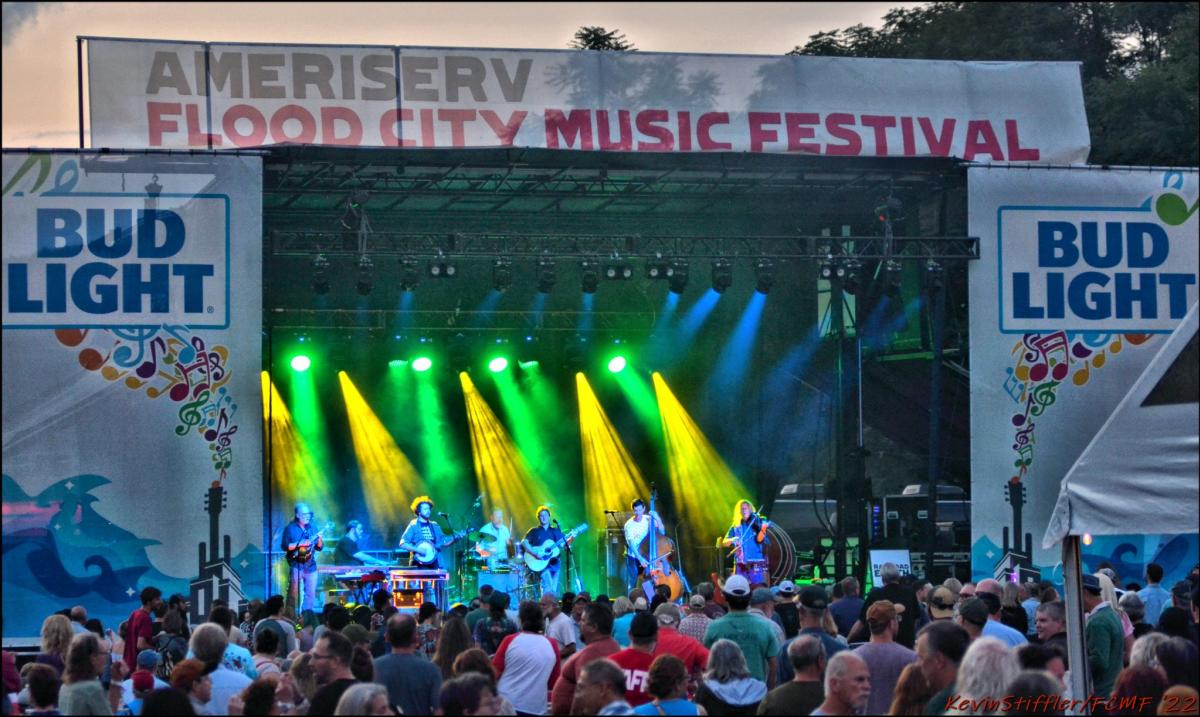 The AmeriServ Flood City Music Festival will be held July 26-27, 2024, in Johnstown.