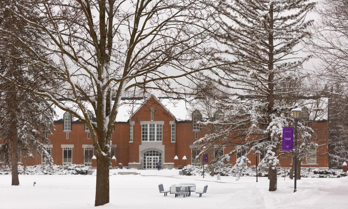 Saint Michael's College in the Snow