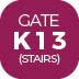 Gate K13