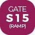 Gate S15