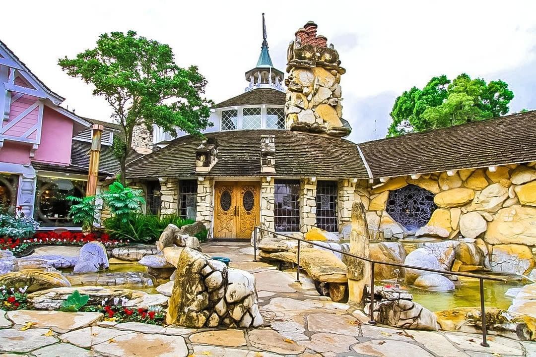 Front Entrance Of The Madonna Inn In San Luis Obispo, CA