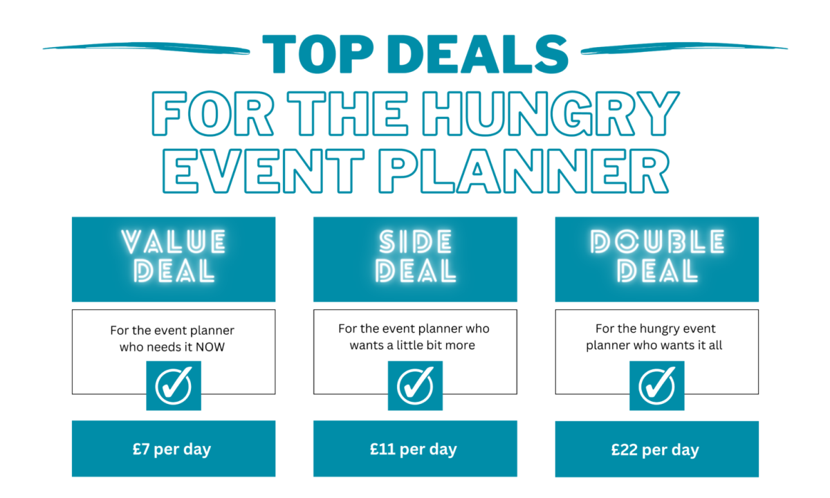 Top deals for the hungry event planner