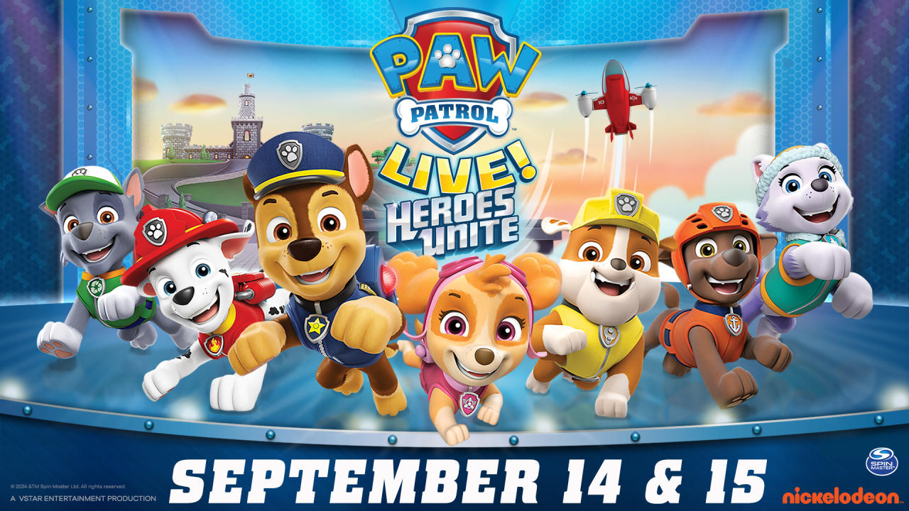 PAW Patrol Live! “Heroes Unite”