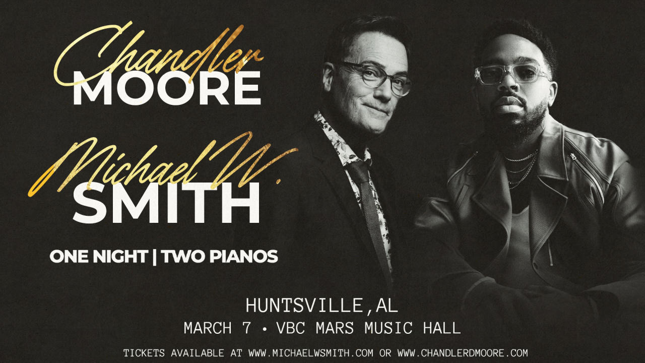 Michael W. Smith & Chandler Moore: One Night / Two Pianos