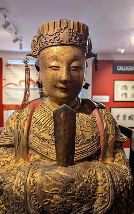 Chinese diety for cultural art museum