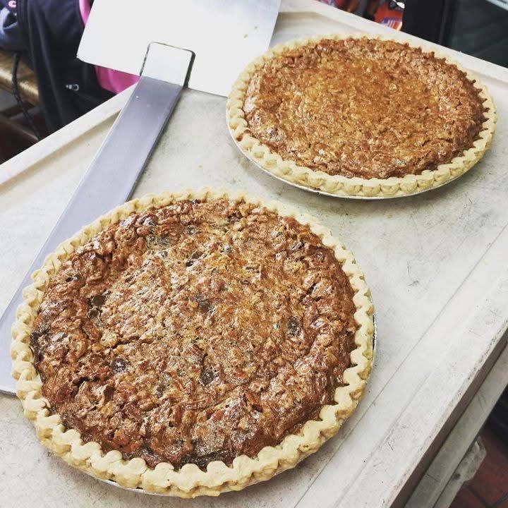 pies at New Market BBQ
