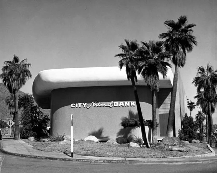 City National Bank now Bank of America in Palm Springs