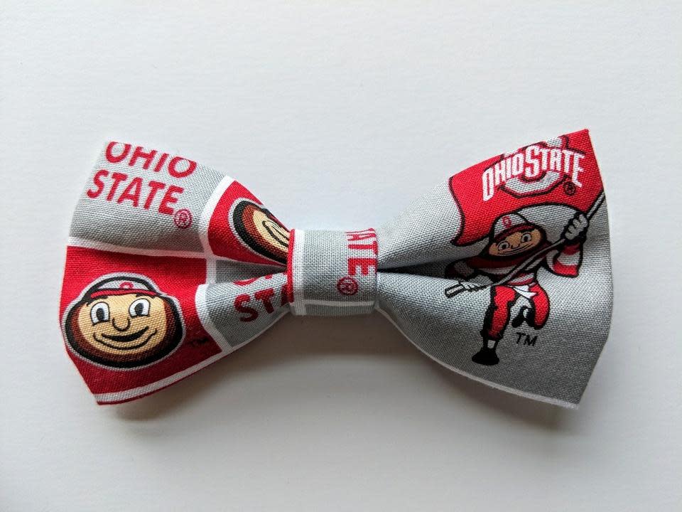 Ohio State dog bow tie from Celebrate Local