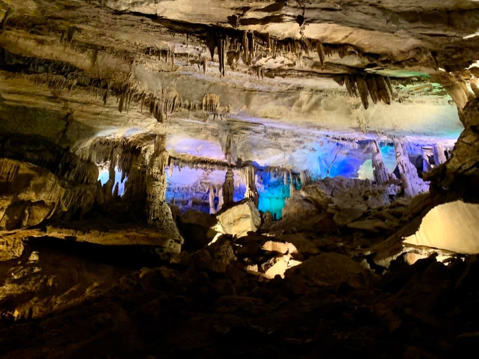 Penns Cave and Wildlife Park caverns