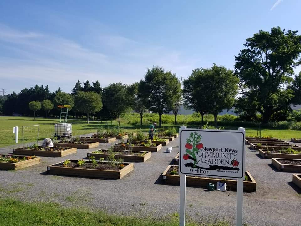Community Garden in Hilton