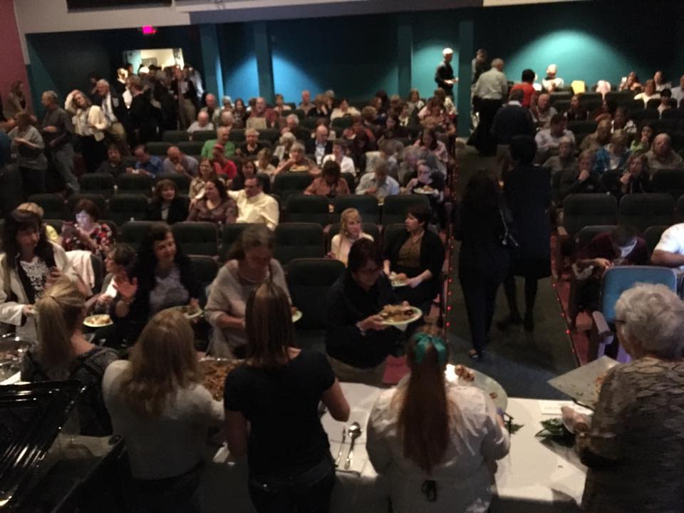 people inside theatre