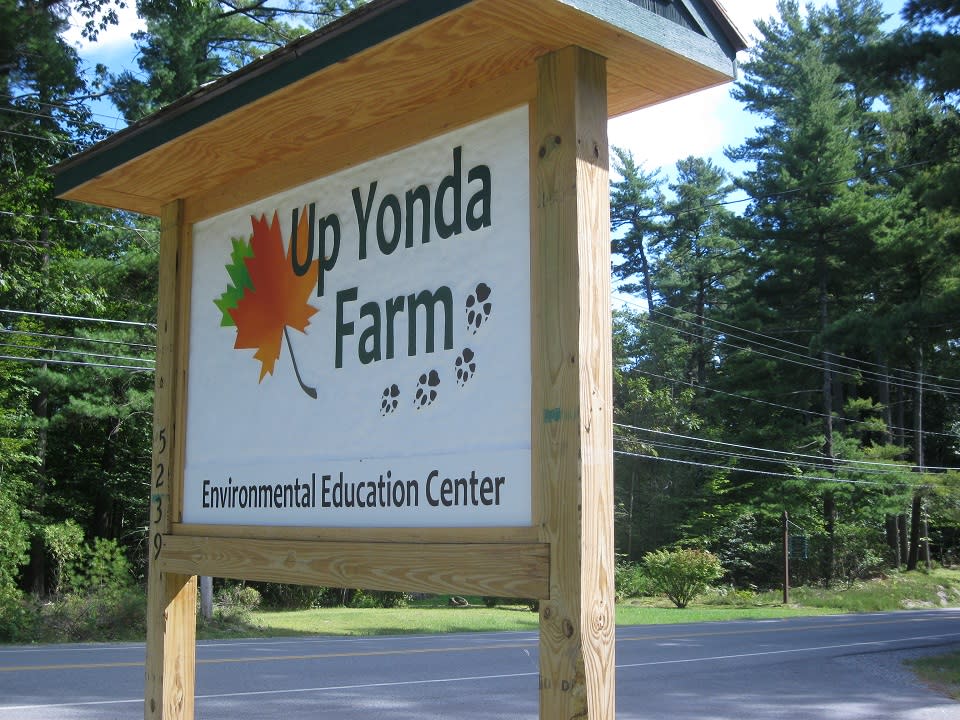 Up Yonda Farm Environmental Education Center sign