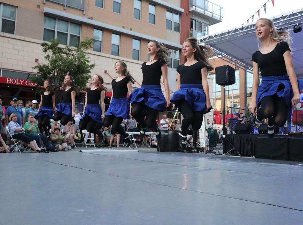 McGing Irish Dancers at the Cincinnati Celtic Festival (photo: @mcgingdancers)