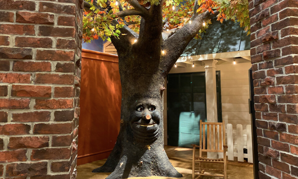 The story-telling tree at Earlyworks Children's Museum
