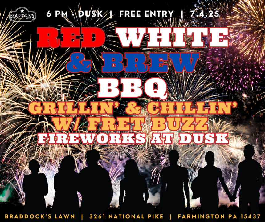 Braddock's Red White & Brew BBQ