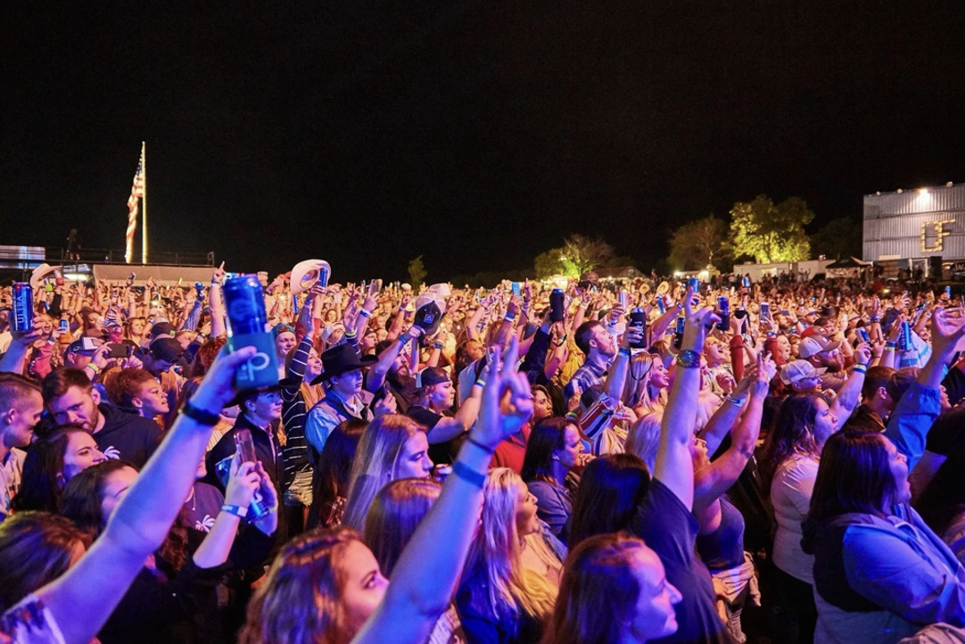 Calf Fry crowd