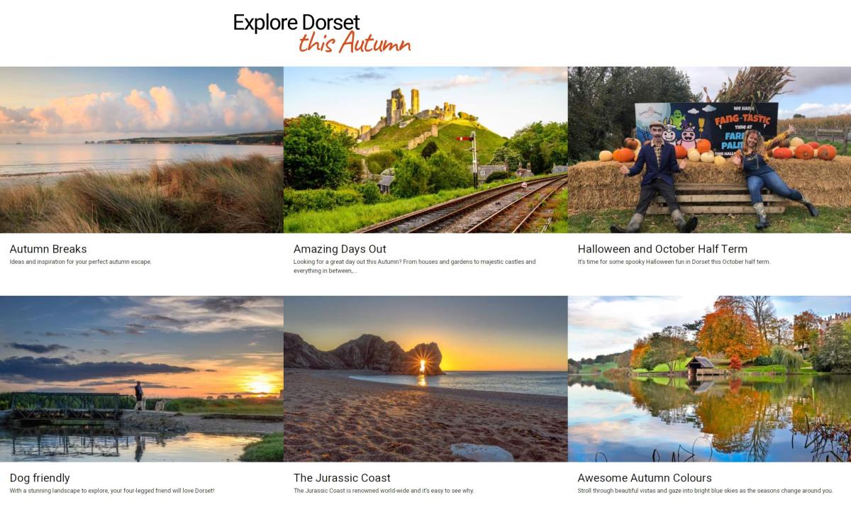New Visit Dorset website