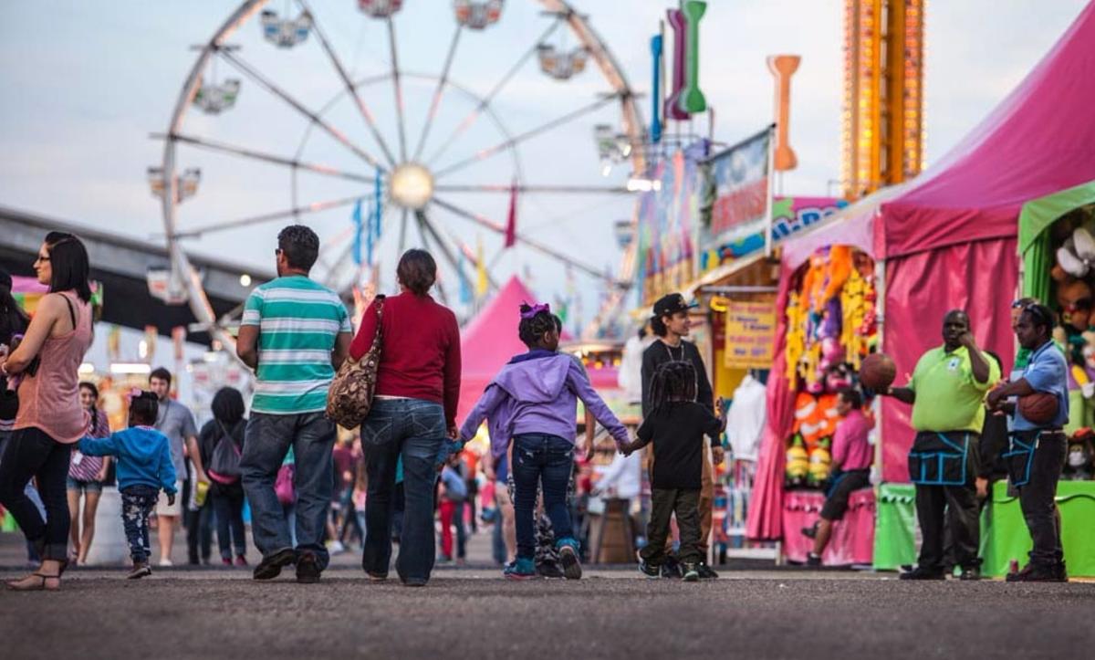 Families at the YMBL South Texas State Fair