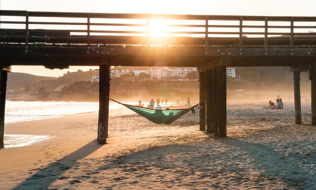 Hammock Under Pismo Beach Pier