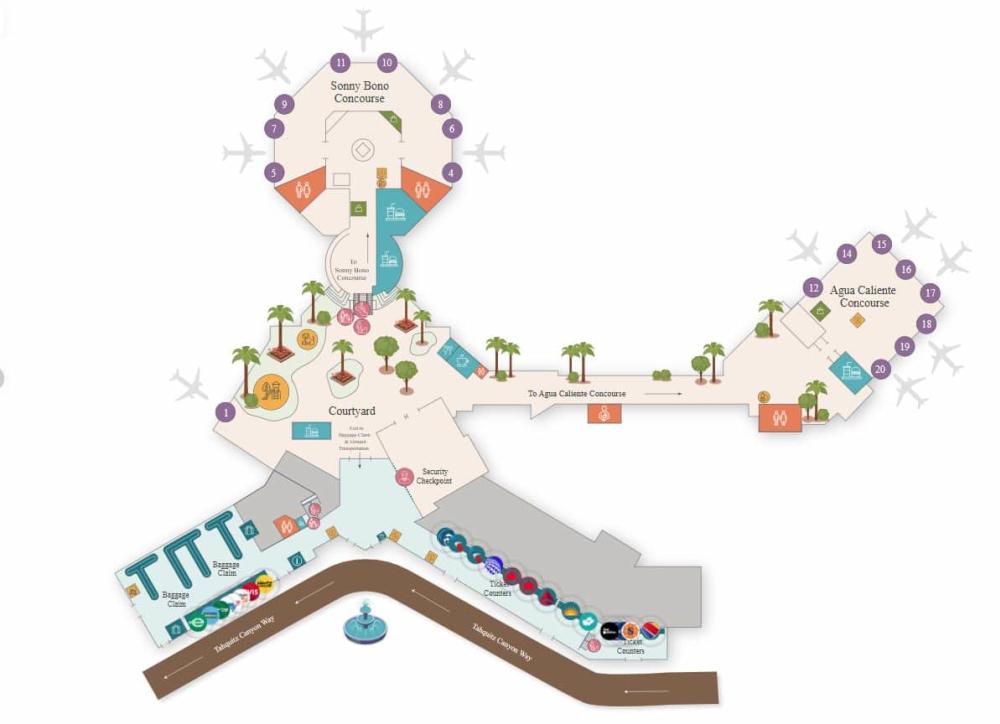 Terminal Map