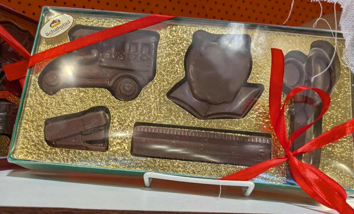 Chocolate gift kits at Schokolad Chocolate Factory in Plainfield, Indiana