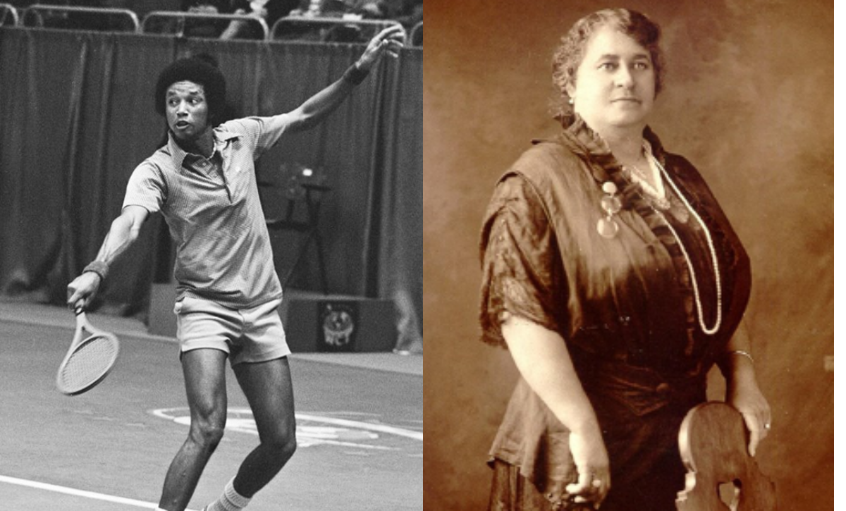 Arthur Ashe and Maggie Walker