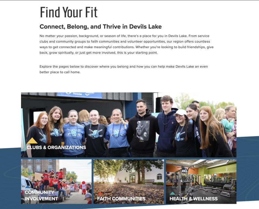 Find Your Fit website