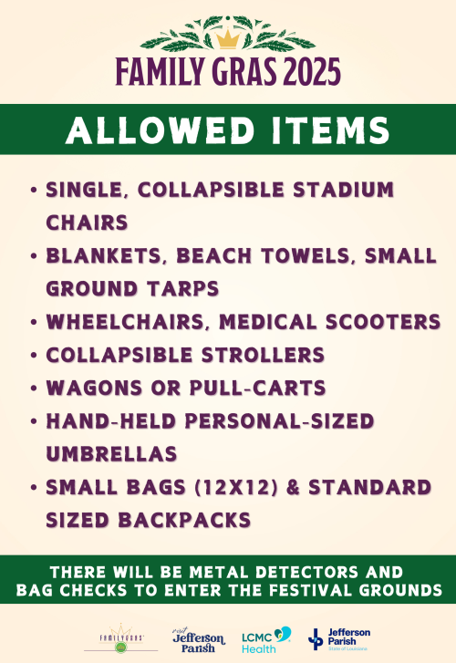 Allowed Items