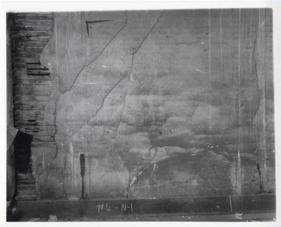 Huntsville Civil War graffiti Depot