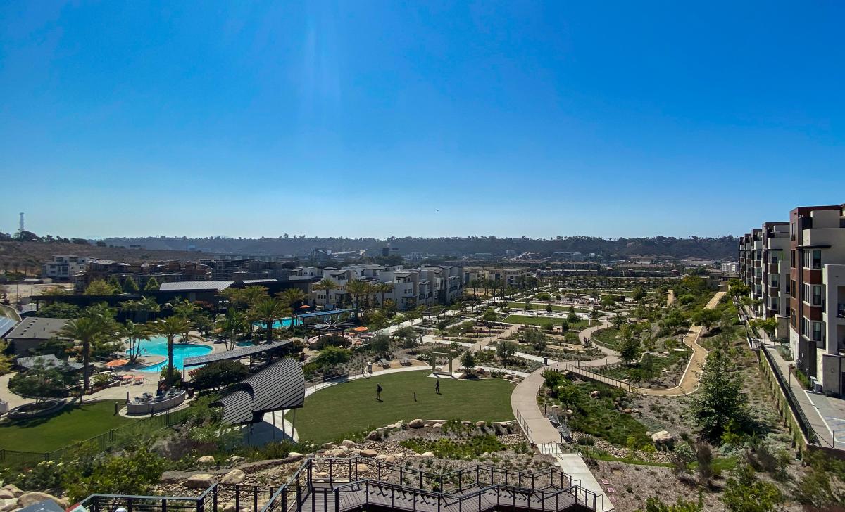 Fashion Valley Mall is preparing to make several tropical pools