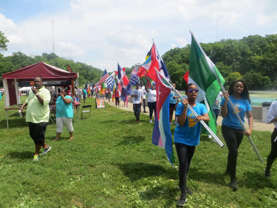 Parade at Juneteenth Festival (photo: Juneteenth Festival)