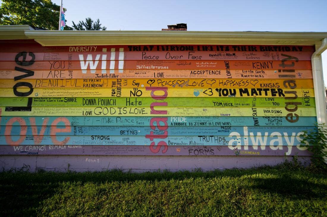 Equality House - Unity Wall | Topeka, KS