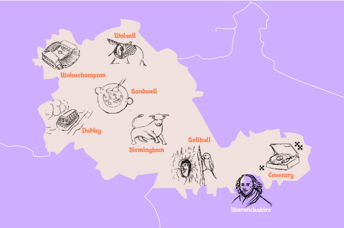 West Midlands Map - Welcome Campaign