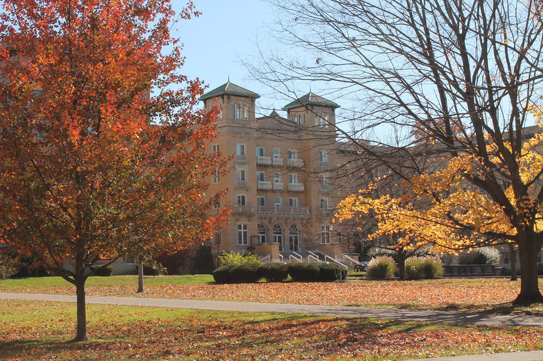 Saint Mary-of-the-Woods Campus and Historic District in the fall
