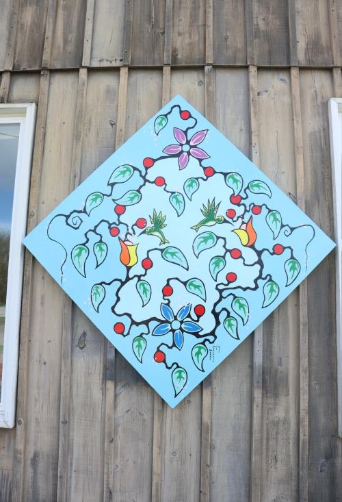 ICAC hummingbird art
