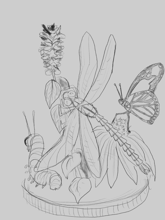 2025 snow sculpture sketch for Team Minnesota 1