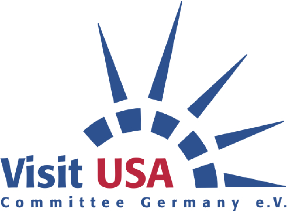 Visit USA committee Germany logo