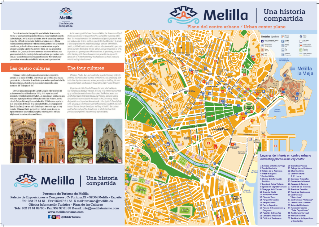 Melilla - Mapa