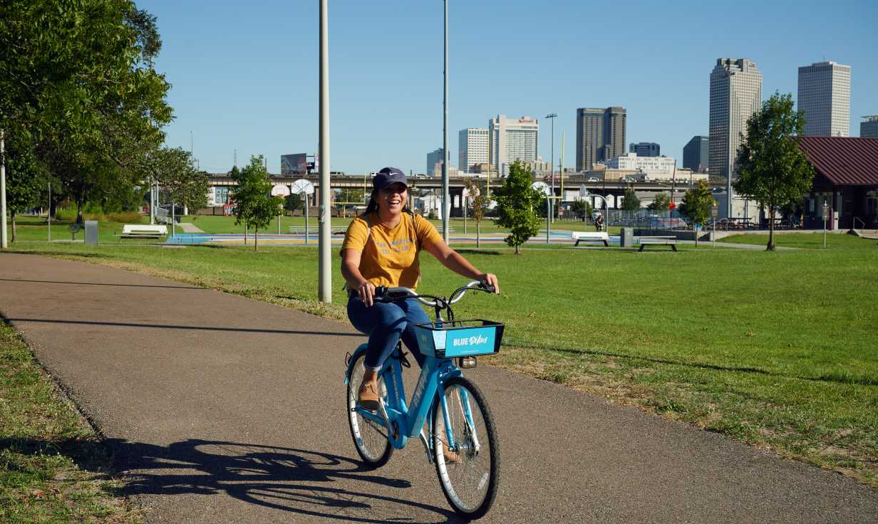 blue bikes