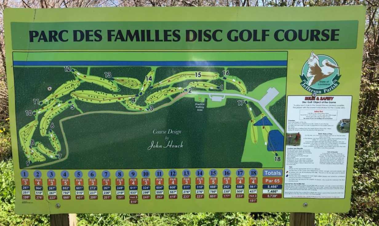 Parc Des Familles Course Map