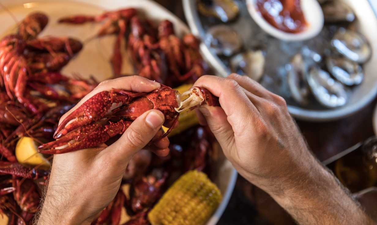 Frankie and Johnny's Seafood Restaurant- Crawfish