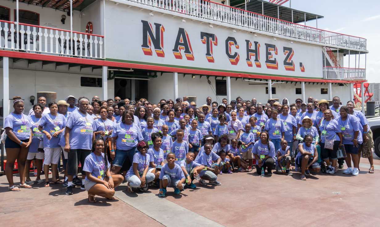 Family Reunion on the Steamboat Natchez